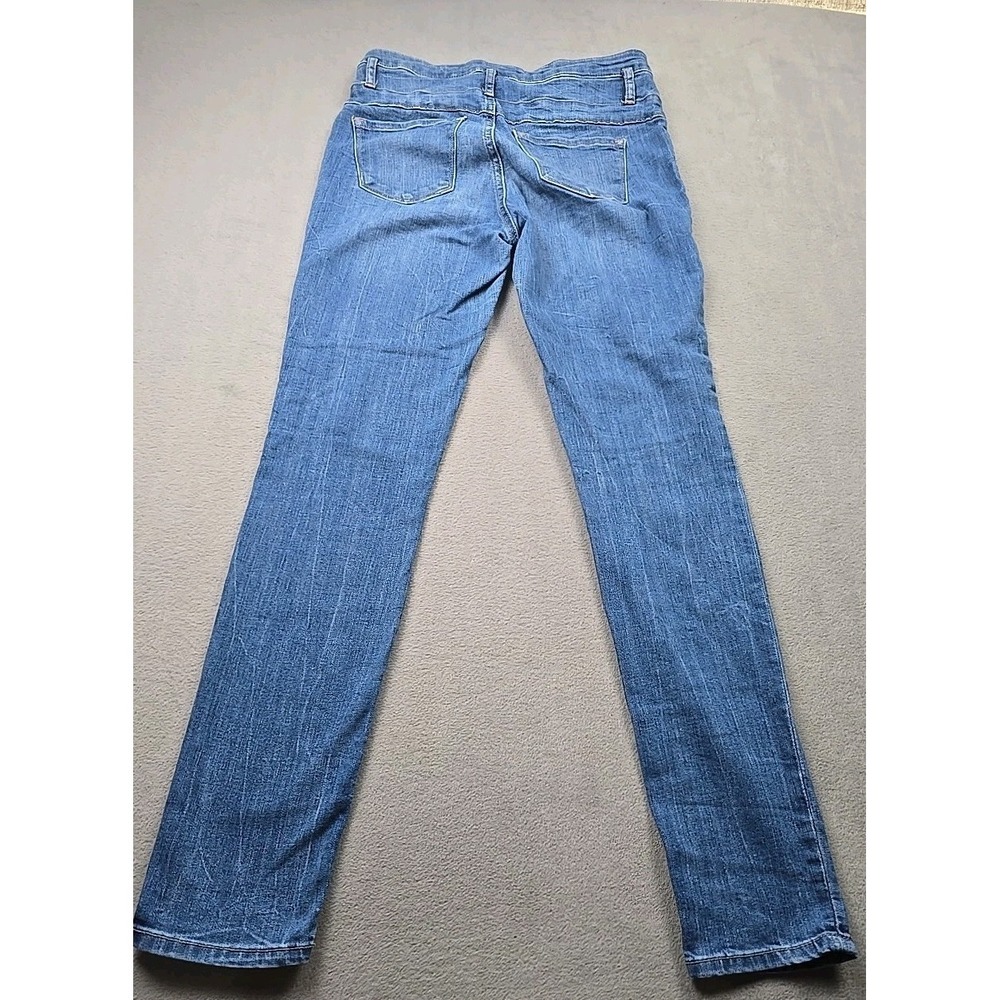 Refuge Jeans Womens Size 8 Blue Skinny Stretch Fade Comfort Casual Denim - Picture 8 of 10